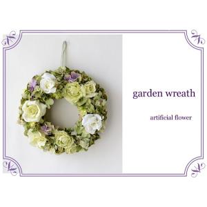 リース 玄関 手作りキット 新築祝い 造花 白 グリーン ラナンキュラス