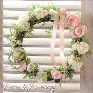 リース 完成品 30cm ラナンキュラス 造花 白 グリーン 黄色 玄関 玄関