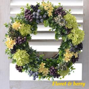 スワッグ 手作りキット ミモザ 玄関 玄関リース 造花 新築祝い お洒落