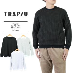 TRAP/U(トラップユー) MENS PRINT LONG SLLEVE T-SHIRT / メンズ プリント 長袖 Tシャツ 11-70078.11-70085 ロンT