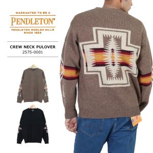 PENDLETON(ペンドルトン) MENS CREW NECK PULOVER / メンズ クルーネック プルオーバー 2575-0001｜bruno-regas