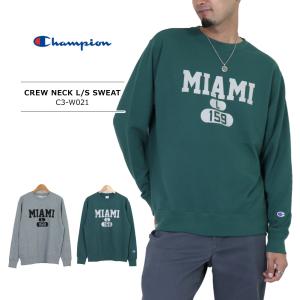 Champion(チャンピオン) MENS CREW NECK L/S SWEAT / メンズ クルーネック スウエット 長袖 C3-W021 ユニセックス｜bruno-regas