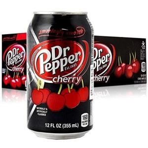Dr Pepper(ドクターペッパー) ドクターペッパーチェリー 355ml×12本
