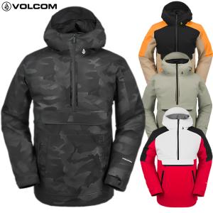 23-24 VOLCOM ジャケット BRIGHTON PULLOVER G0652408: 正規品/ボルコム/メンズ/スノーボードウエア/スノボ/snow｜brv-2nd-brand