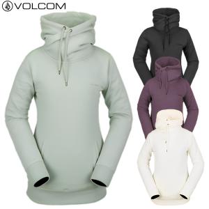 23-24 レディース VOLCOM フードパーカー TOWER P/O FLEECE H4152405: 正規品/スノーボードウエア/ボルコム/ウェア/スノボ/snow｜brv-2nd-brand