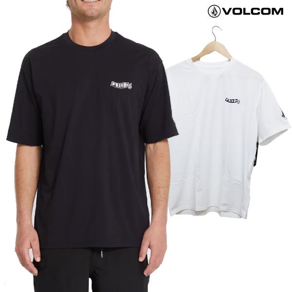 送料込【ゆうパケット】25SS VOLCOM ラッシュガードTシャツ A9112503 Pistol...