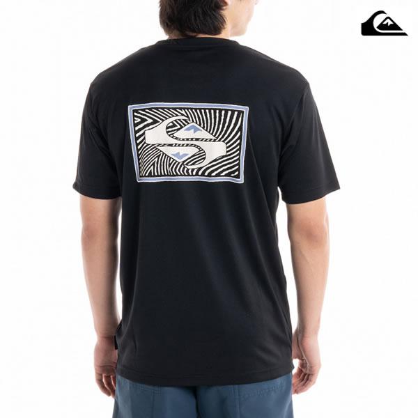 送料込【ゆうパケット】23SS QUIKSILVER ラッシュガードTシャツ DIAMOND HER...