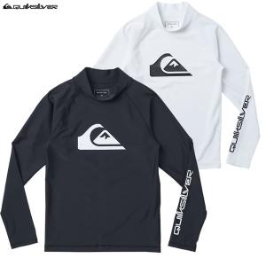 送料込 【ゆうパケット】24SS 子供用 QUIKSILVER ラッシュガード ALL TIME LR YOUTH KLY241021: 正規品/クイックシルバー/ジュニア/キッズ/長袖ラッシュ/surf｜brv-2nd-brand