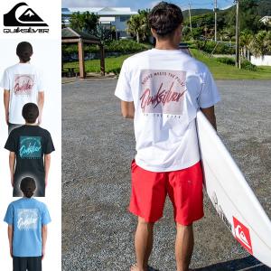【ネコポス便】26SS QUIKSILVER ラッシュガードTシャツ QLY261019 RETRO MOOD SS: 正規品/クイックシルバー/サーフTEE/メンズ/半袖/男性用/ラッシュ