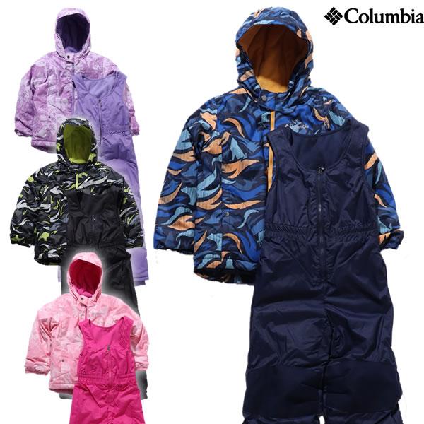 23-24 子供用 COLUMBIA スノーウェア Frosty Slope SET SY1092:...