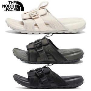 26SS THE NORTH FACE サンダル Explore Camp Slide NF02452: 正規品/ノースフェイス/メンズ/男性/スライドサンダル/黒/白/ノース/ザノースフェイス/父の日