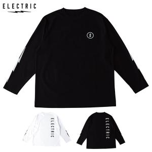 23-24 ELECTRIC ドライTシャツ VERTICAL LOGO DRY L/S TEE E24ST26： 正規品/エレクトリック/メンズ/長袖/snow｜brv-2nd-brand