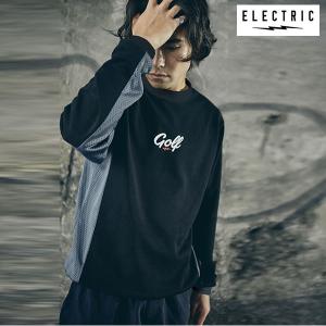 送料込【ゆうパケット】25SS ELECTRIC ゴルフ シャツ EG25SU03 GOLF L/S GAME SHIRT： 正規品/エレクトリック/メンズ/snow｜セカンドブランド