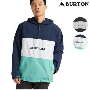 BLUのみ 20SS BURTON ジャケット Antiup Anorak Jacket 21607100: 正規品/バートン/メンズ/スノーボード/ウエア/ウェア/スノボ/snow｜brv-2nd-brand