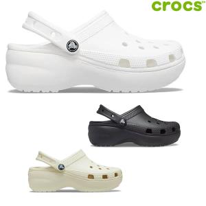 厚底サンダル レディース CROCS サンダル Classic Platform Clog 206750: 正規品/クロックス/クラシックプラットフォーム/女性用サンダル/cat-fs