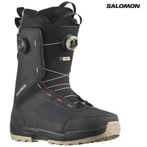 24-25 SALOMON ブーツ ECHO DUAL BOA WIDE L47333300: 正規品/サロモン/メンズ/スノーボード/エコー/デュアルボア/ワイド/靴/snow｜brv-2nd-brand