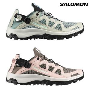 26SS レディース SALOMON ウォーターシューズ TECHAMPHIBIAN 5 W: 正規品/サロモン/女性用/スニーカーサンダル/スニーカー/靴/水遊び/アウトドア