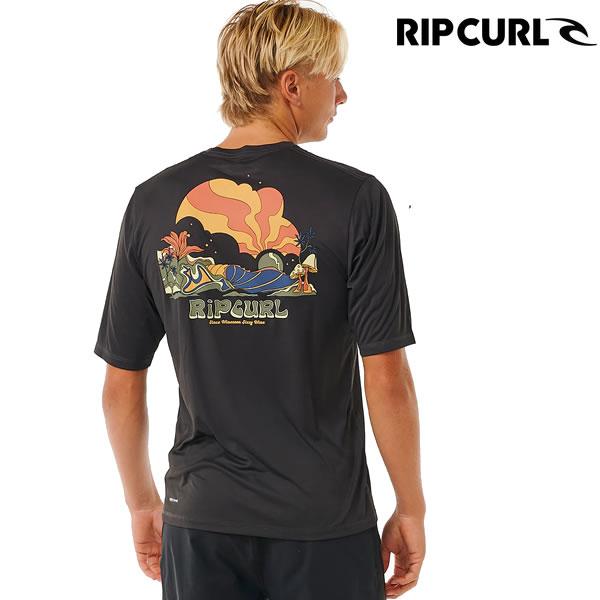 24SS RIP CURL ラッシュガードTシャツ MASON PIPE SURFLITE UPF ...