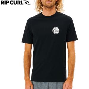 送料込 【ゆうパケット】24SS RIP CURL ラッシュガードTシャツ ICONS OF SURF 12FMRV: 正規品/メンズ/リップカール/半袖/surf｜brv-2nd-brand