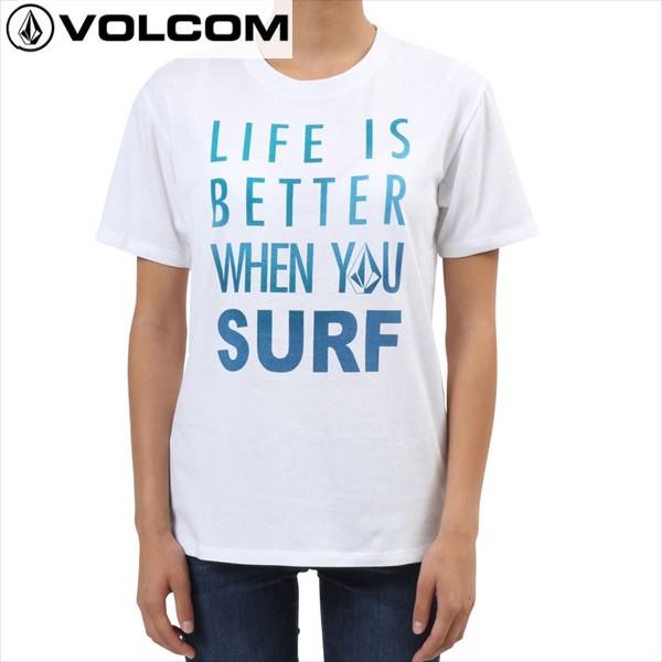 Sサイズのみ 送料込【ゆうパケット】 16SU レディース VOLCOM 半袖Tシャツ Teach ...