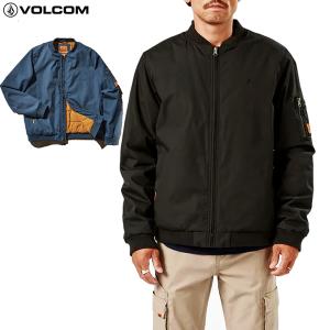 22FW VOLCOM ワークジャケット WORKWEAR BOILER BOMBER JACKET Jacket a1702000: 正規品/メンズ/ボルコム/cat-fs｜セカンドブランド