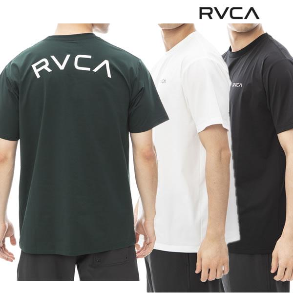 送料込 【ゆうパケット】24SS RVCA ラッシュガードTシャツ ARCH RVCA SURF S...