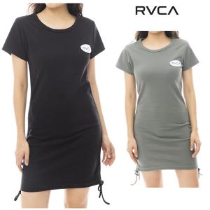 送料込【ゆうパケット】24SS レディース RVCA Tシャツ ドレス RVCA BORDER TEE OP BE043-501: 正規品/ルーカ/BE043501/半袖/cat-fs