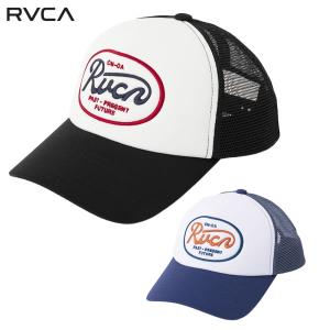 24SS RVCA メッシュキャップ OVAL ALL THE WAY TRUCKER BE04A-954: 正規品/ルーカ/ メンズ/帽子/BE04A954/cat-fs｜brv-2nd-brand