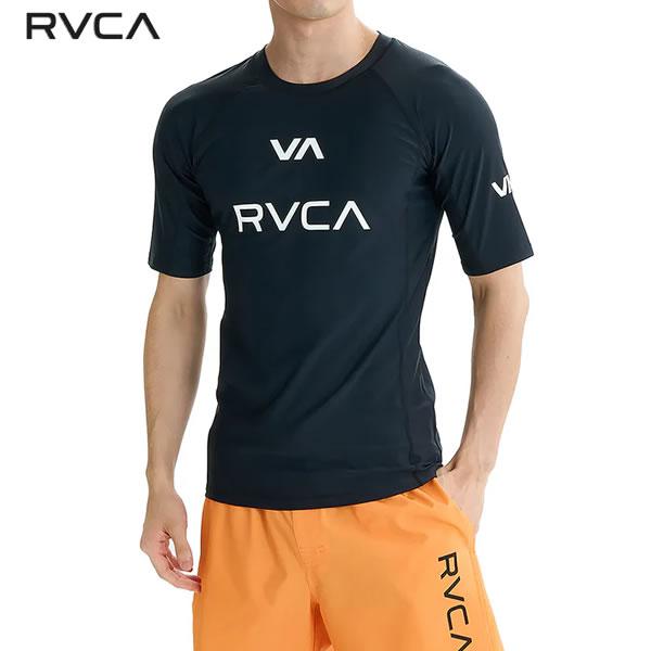 【ネコポス便】25SS RVCA ラッシュガード BF04a-857 VA RVCA RASH SS...
