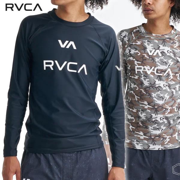 【ネコポス便】26SS RVCA ラッシュガード BG041-865 VA RVCA SPORT R...