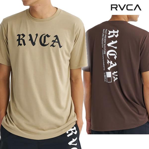 【ネコポス便】26SS RVCA ラッシュガードTシャツ BG04A-858 OE STARIGHT...
