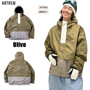 ANTHEM スノーボードウェア XL 新品 ☆ 25-26 ANTHEM NFX ANORAK JACKET カラー:OMBRE CHECK AN2541