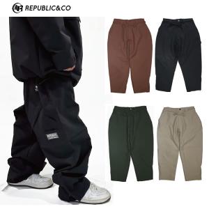 【予約商品】24-25 REPUBLIC&CO パンツ WIDE PAINTER PANTS: 正規品/メンズ/スノーパンツ/スノーボードウエア/リパブリック/snow｜brv-2nd-brand