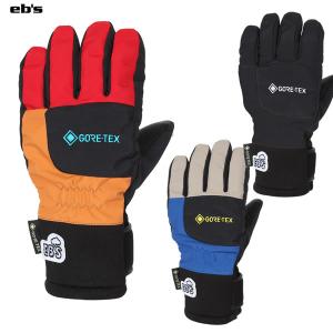 25-26 子供用 EB'S グローブ GORE-TEX JR 5 4500901: 正規品/ゴアテックス/5本指/スノー/雪遊び/防寒/エビス/ジュニア/キッズ/スノーボード｜セカンドブランド