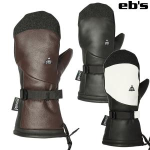 【予約商品】26-27 EB'S ミトン CARVING MITT STRONG NII 4600008: 正規品/レザー/ロングカフス/エビス/メンズ/レディース/スノボー/グローブ/ミット/手袋/snow｜セカンドブランド
