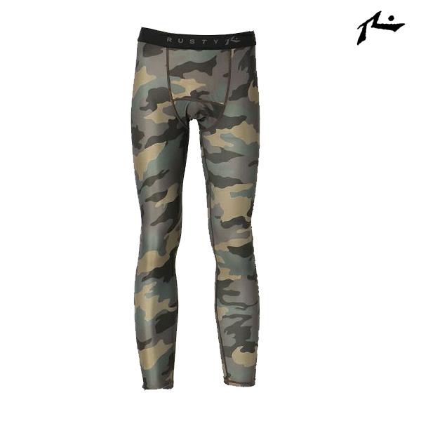 送料込【ゆうパケット】CAMカラーのみ 21SS RUSTY ラッシュレギンス 919-491:正規...