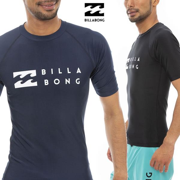 送料込 【ゆうパケット】23SS BILLABONG ラッシュガード ROUND NECK SS B...