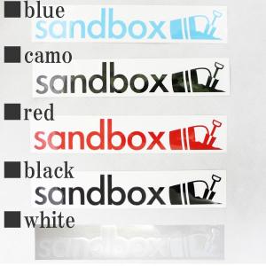 【ネコポス便】SANDBOX ステッカー 10...の詳細画像1