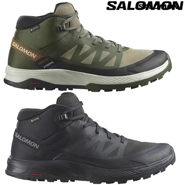 23FW SALOMON シューズ OUTRISE MID GORE-TEX: 正規品/ゴアテックス...