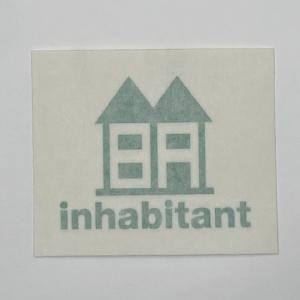 【ネコポス便】INHABITANT ステッカー...の詳細画像1