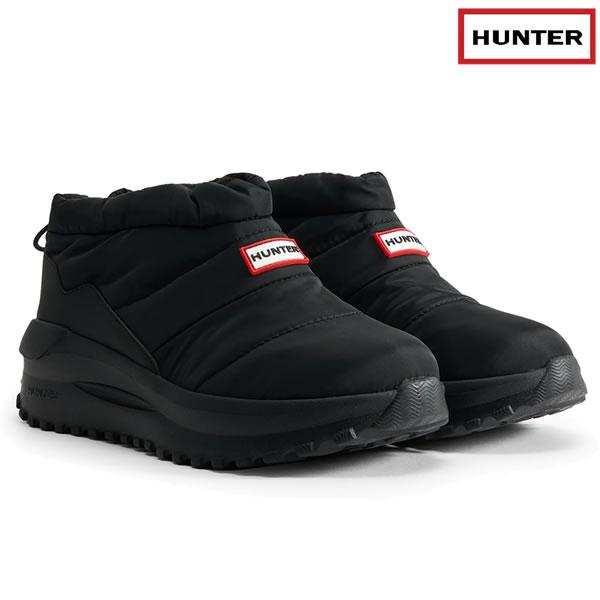 25FW ユニセックス HUNTER 防寒シューズ PUFFED TRAVEL FLOW TRAIN...