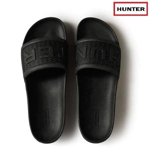 HUNTER メンズ シャワーサンダル bloom algae foam hunter slide MFD9017EVA: 国内正規品/靴/ハンター｜brv-2nd-brand