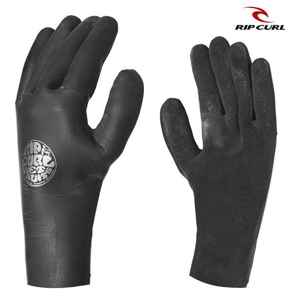Sサイズのみ 21FW RIP CURL 防寒グローブ Rubber Soul 3mm Gloves...
