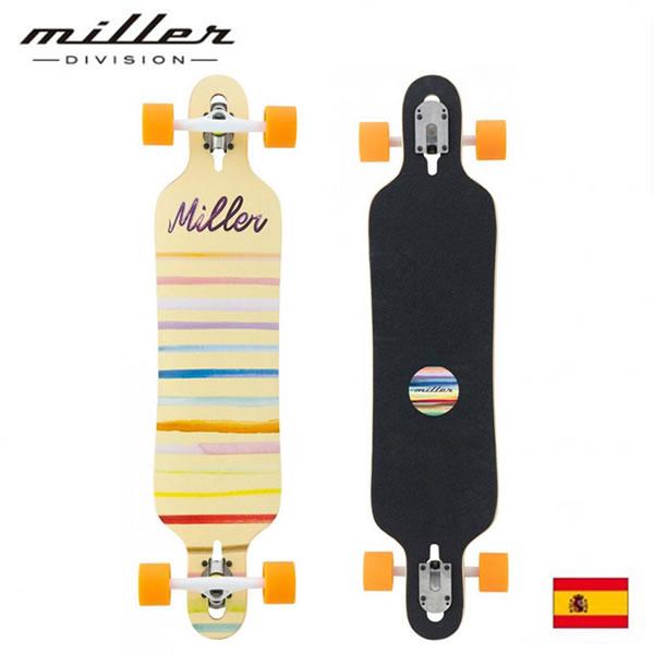 MILLER サーフスケート コンプリート SUMMER 8.7" × 38": 正規品/ロングスケ...