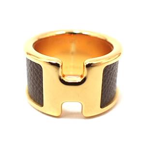 HERMES エルメス リング オランプ GM ゴールドプレーテッド