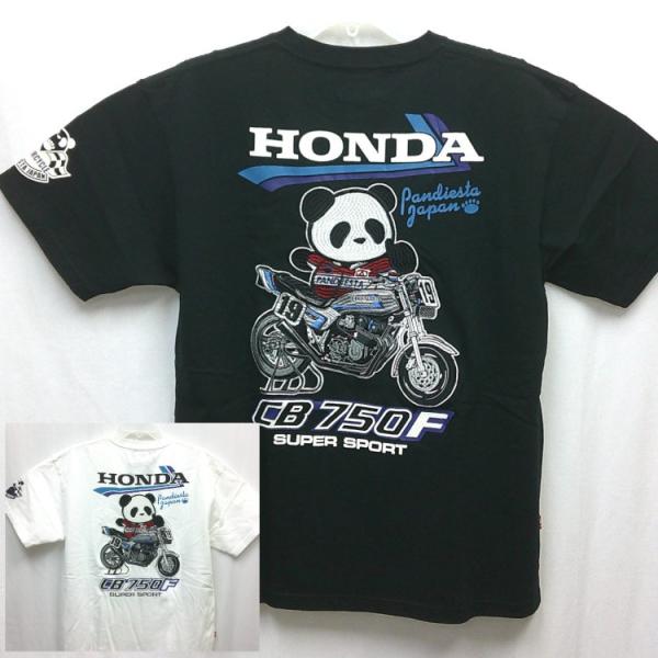 ホンダ HONDA×パンディエスタ PANDIESTA コラボ半袖Tシャツ 526507 CB750...