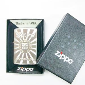 カミナリ KAMINARIジッポライター KMZ-100 カミナリロゴ アメカジ 旧車 昭和 ZIPPO ギフト プレゼント｜bscrawler