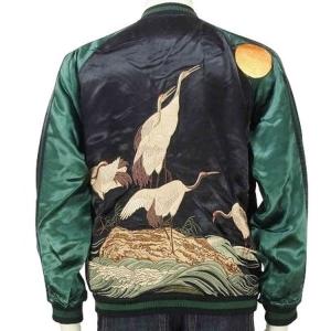 スカジャン 龍桜 りゅうおう龍虎スカジャン RKJ-101/和柄 竜 : SCRIPT