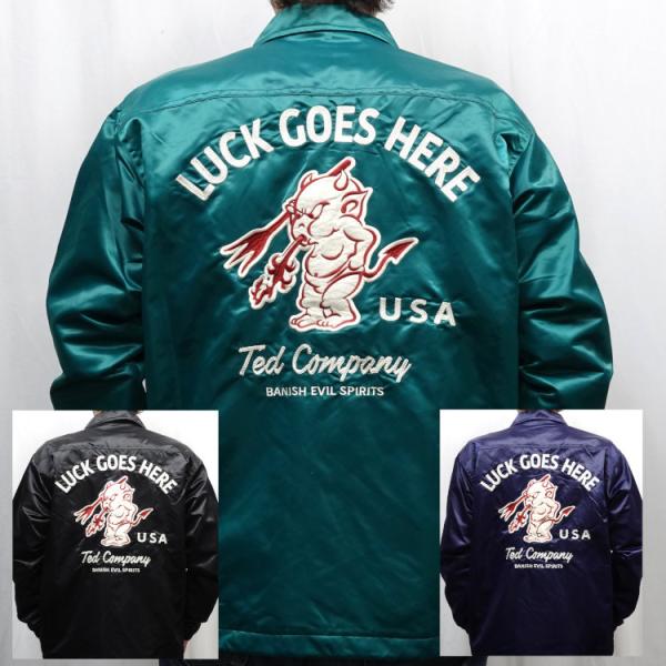 TEDMAN テッドマンナイロンコーチジャケット TCNJ-070 アメカジ バイカー ミリタリー