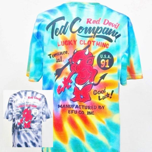 テッドマン TEDMAN タイダイドライTシャツ TDRYT-1000 アメカジ バイカー ミリタリ...